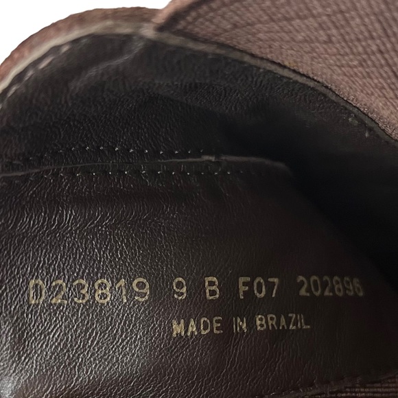 Cole Haan Block Heel Brown Suede Chelsea Boot Womens Size 9 - Picture 11 of 12